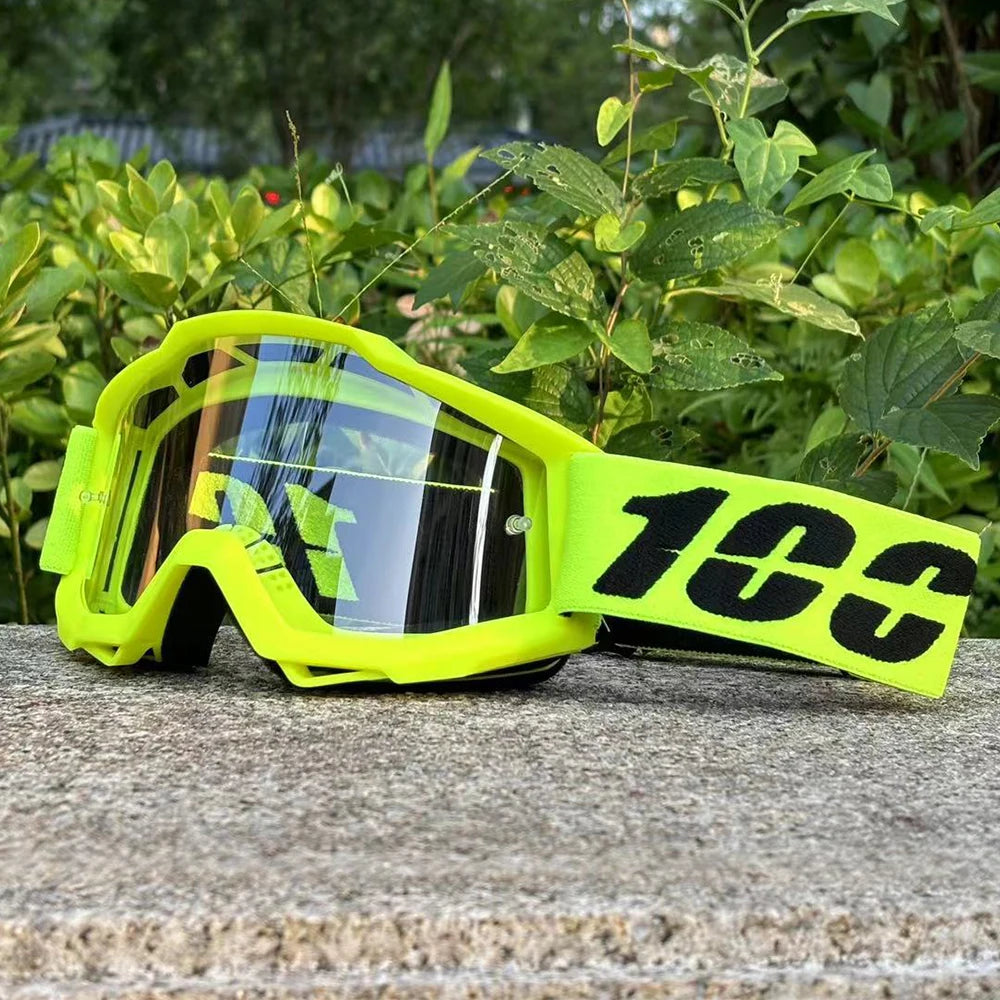 GAFAS 100% AMARILLO NEON/LENTE AMARILLA