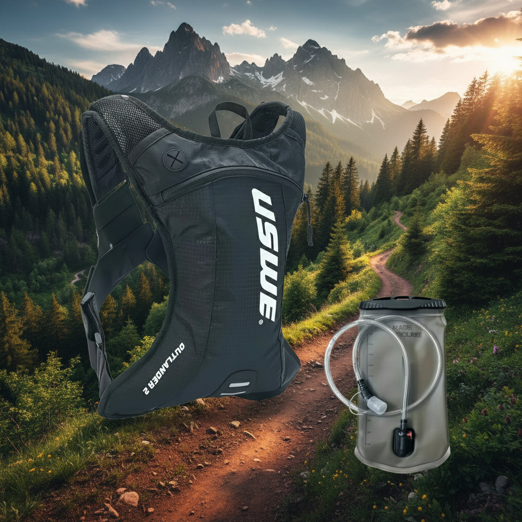 MOCHILA HIDRATACIÓN CON BOLSA DE AGUA USWE